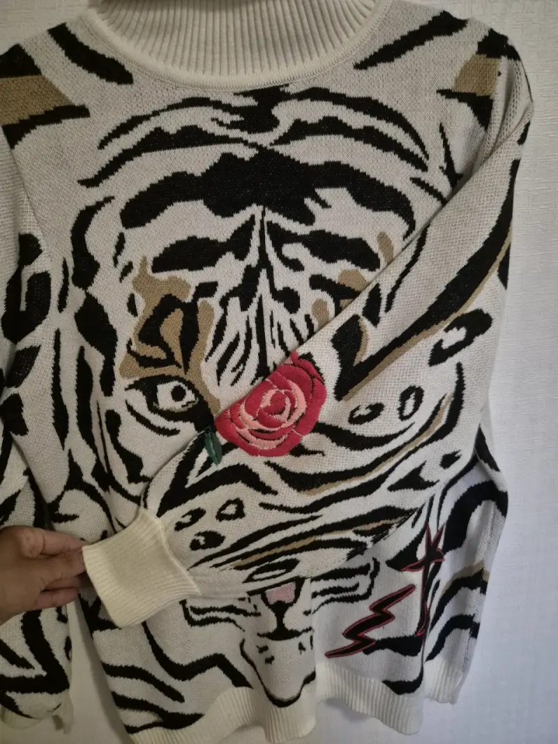 Suéter de cuello alto bb2 - 3