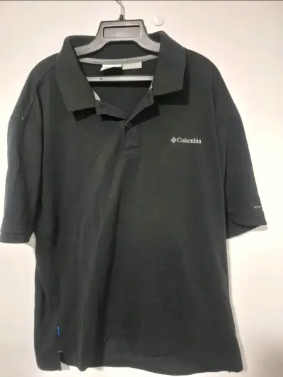 Polera Polo Negra Columbia Omni-Wick Talla XXL - miniatura 1