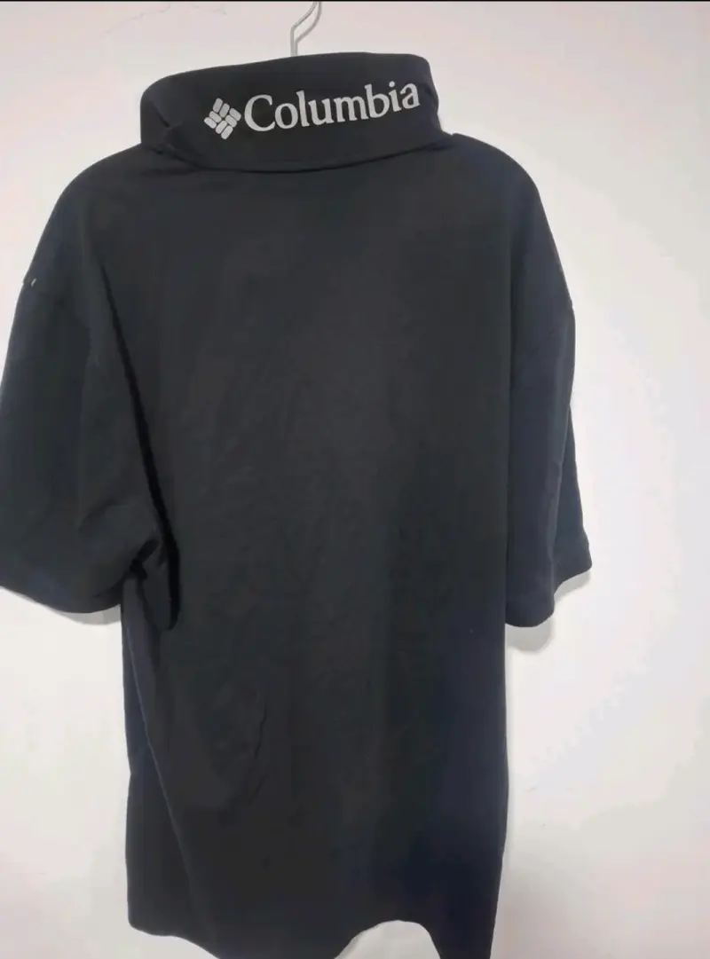 Polera Polo Negra Columbia Omni-Wick Talla XXL - 2