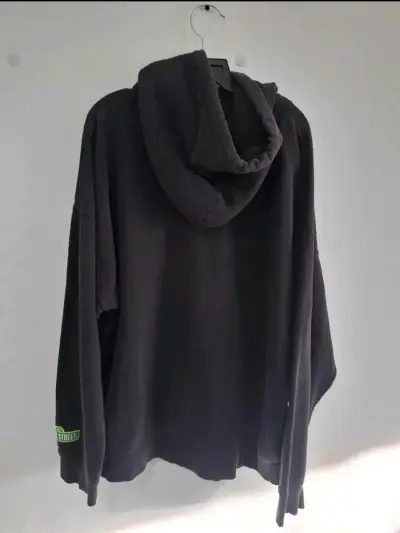 Polerón negro con capucha H&M Cookie Monster - miniatura 2