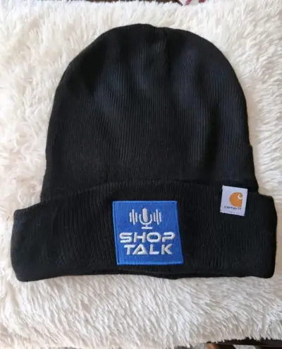 Gorro de lana negro Carhartt Shop Talk - miniatura 1