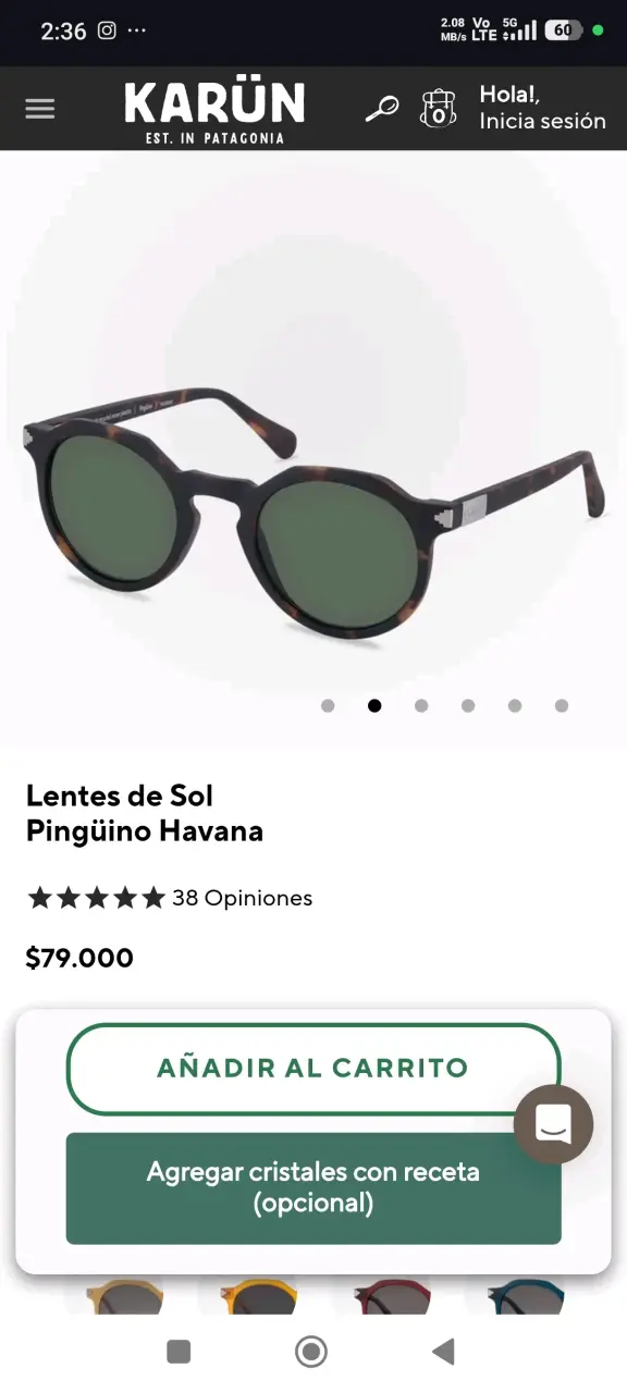 Lentes de sol Karun pinguino havana - 1