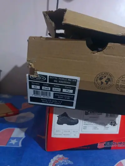 Botas de seguridad Enduro negras talla 42 - miniatura 4