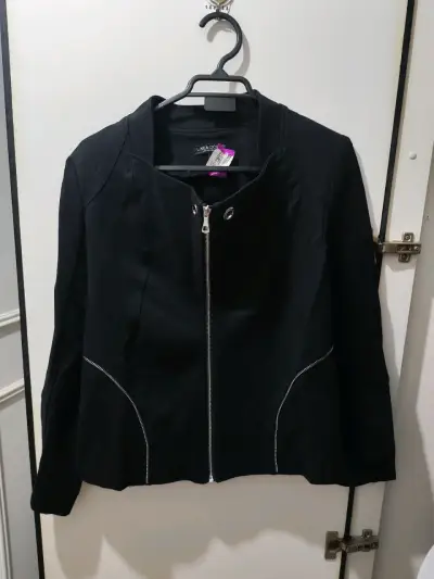 Blazer de mujer colores  burdeos elegante - miniatura 5