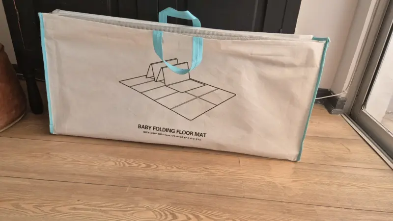 Alfombra antigolpes plegable con bolsa - 2