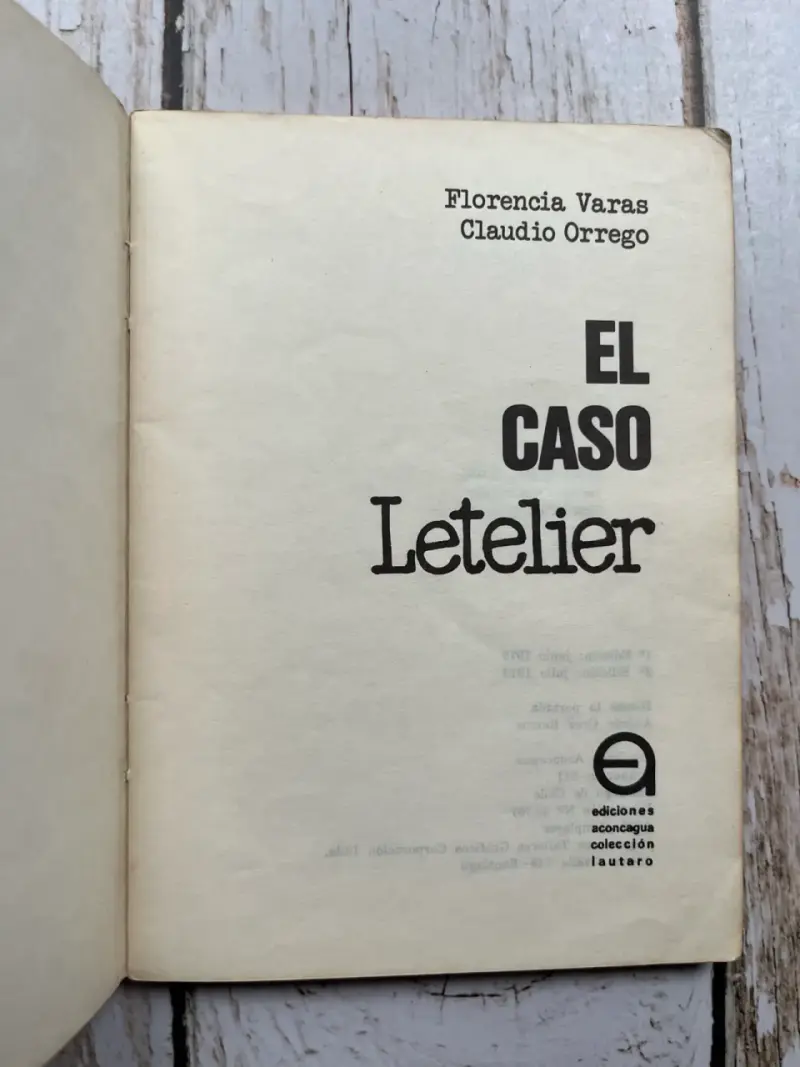 'El Caso Letelier' de Florencia Varas y Claud - 4