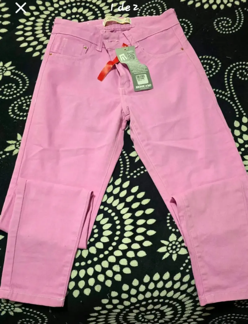 Pantalones rosados para mujer Mohicano nuevos - 1