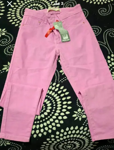 Pantalones rosados para mujer Mohicano nuevos - miniatura 1