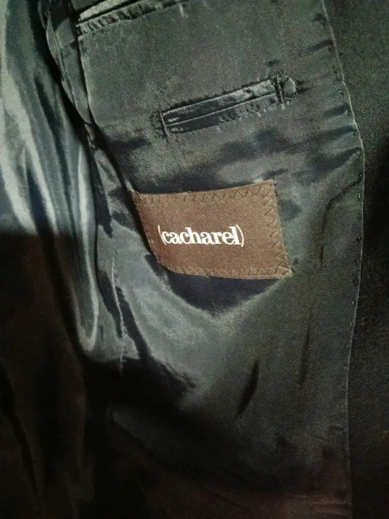 Blazer negro elegante Cacharel para hombre - 2