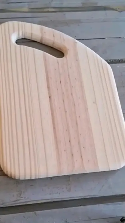 Juego de tablas de cortar de madera natural - miniatura 5