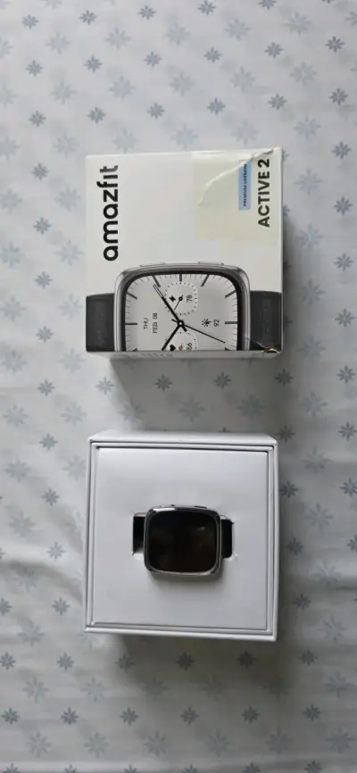 Smartwatch Amazfit Active 2 con Correa Negra - miniatura 2