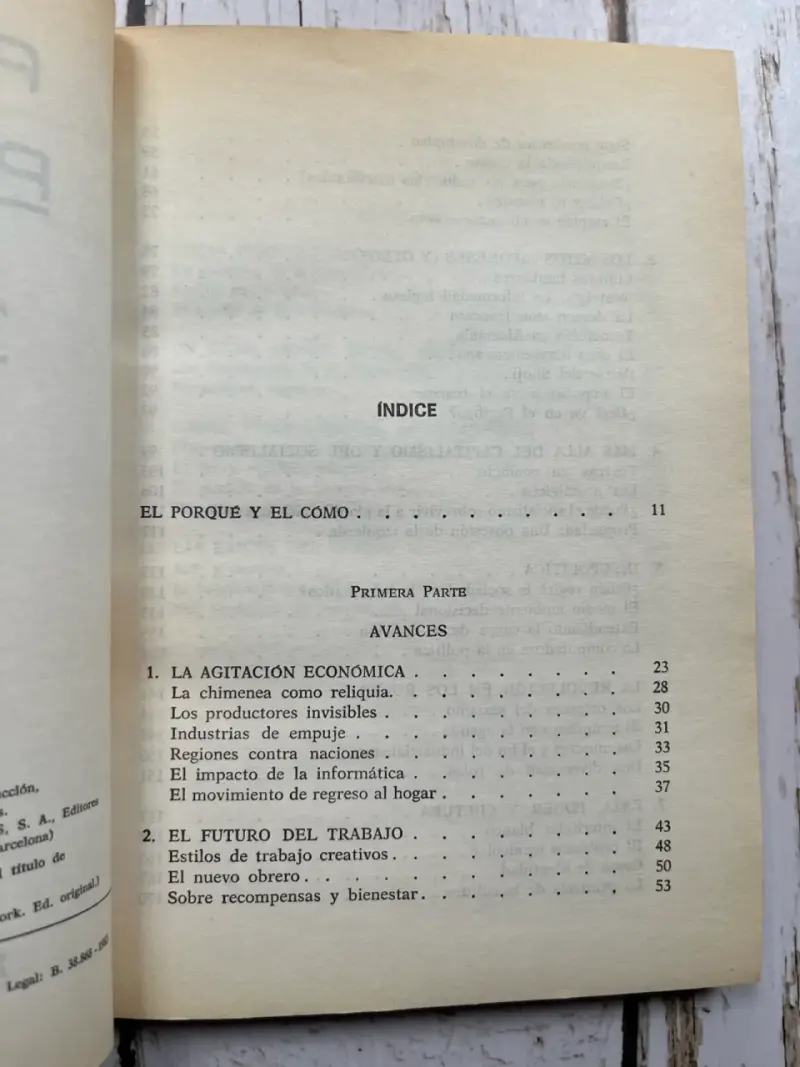 Avances y Premisas de Alvin Toffler - 4