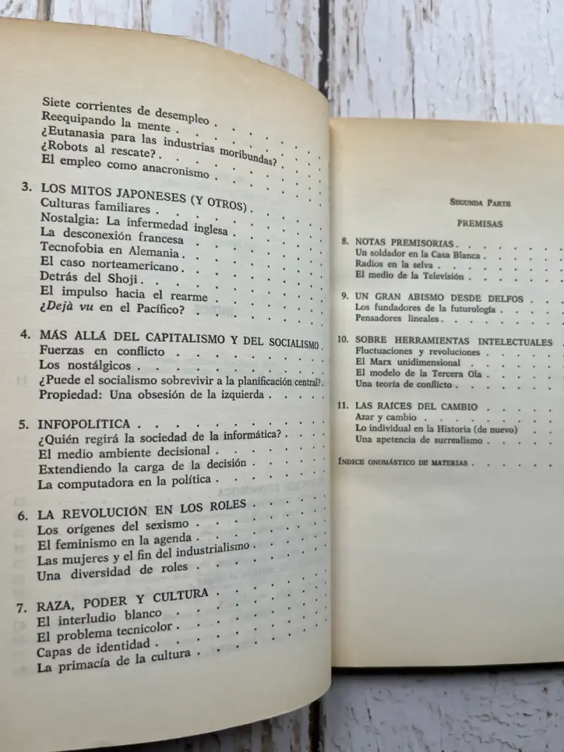 Avances y Premisas de Alvin Toffler - 5