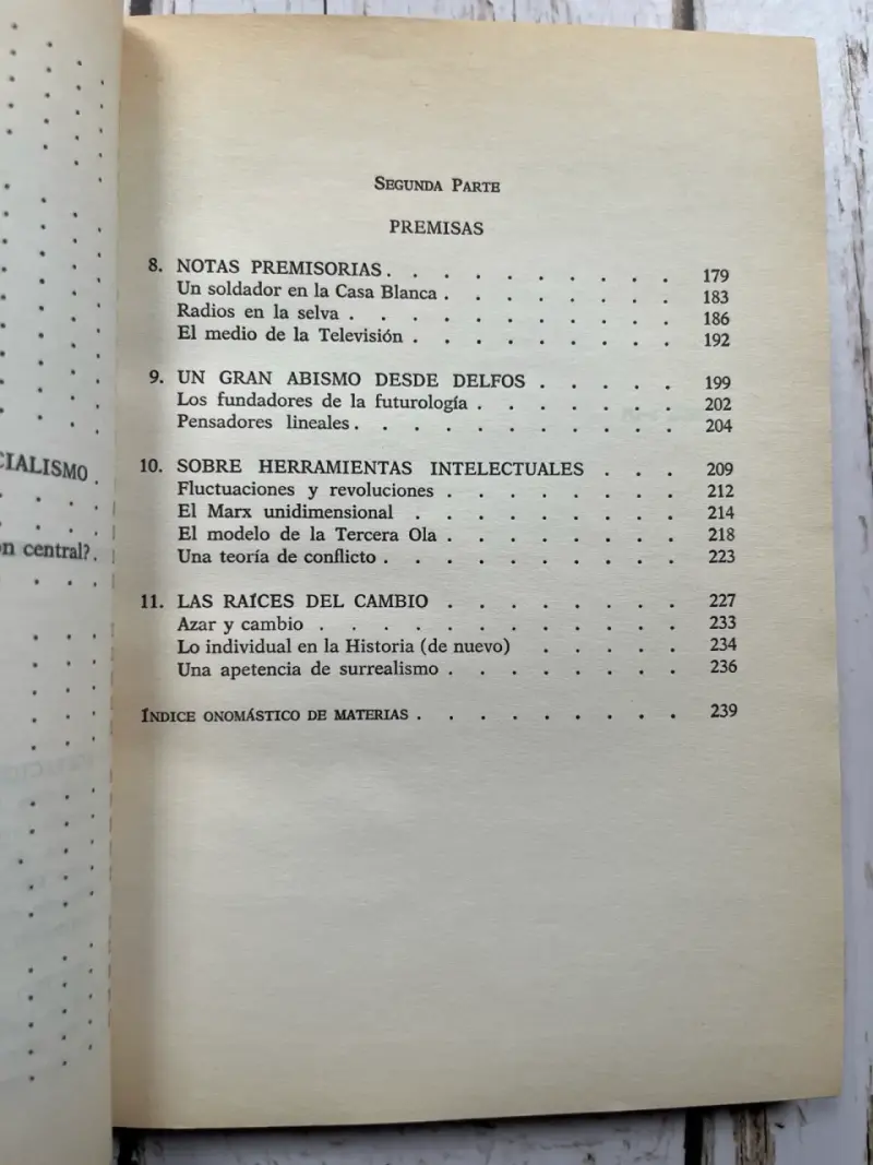 Avances y Premisas de Alvin Toffler - 6