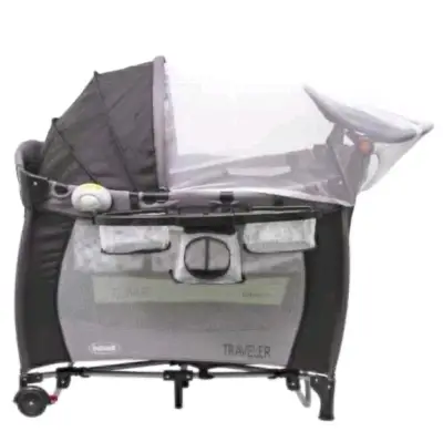 Cuna corral plegable con mosquitero - miniatura 2