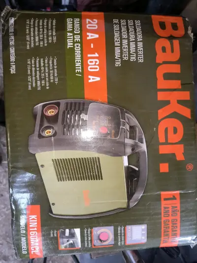 Soldadora Inverter Bauker KIN160MCL Portátil - miniatura 5