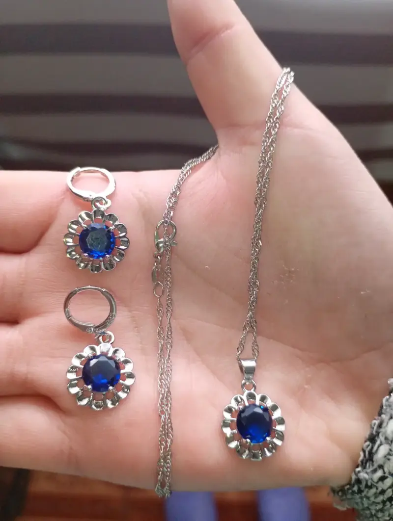 Joyas de Plata Para Mujer Con Circonias Brillantes - 3