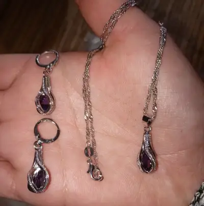 Joyas de Plata Para Mujer Con Circonias Brillantes - miniatura 5