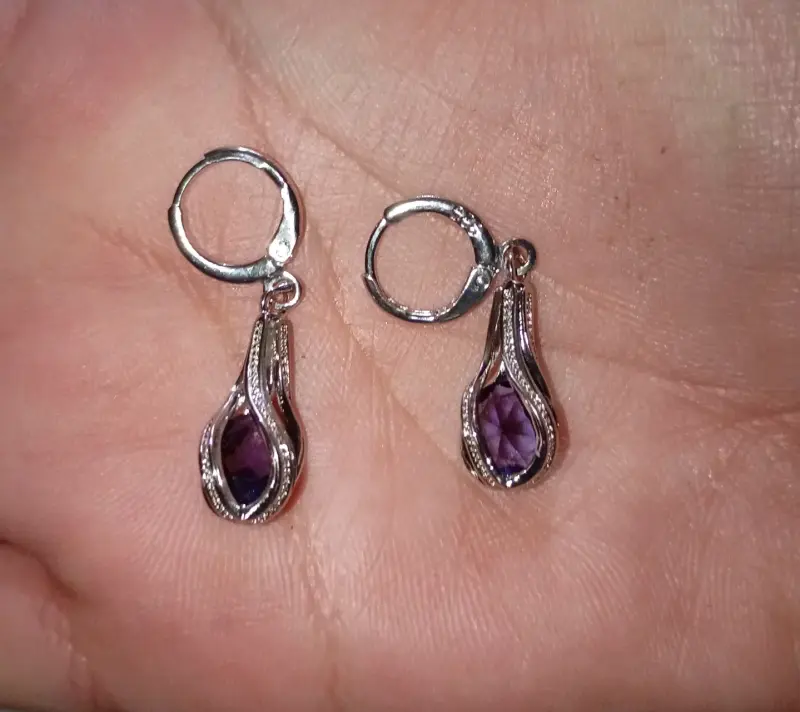 Joyas de Plata Para Mujer Con Circonias Brillantes - 6