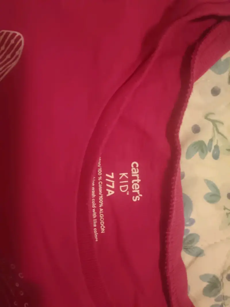 Polera Carters talla 7 - 2