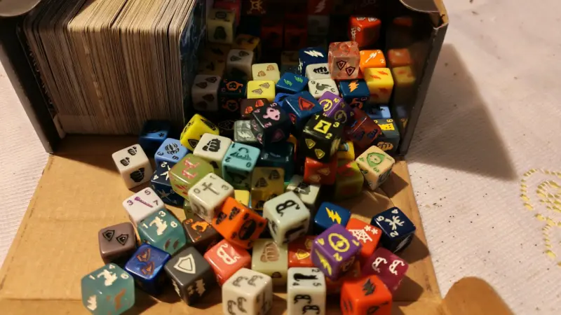 Colección de Dice Masters