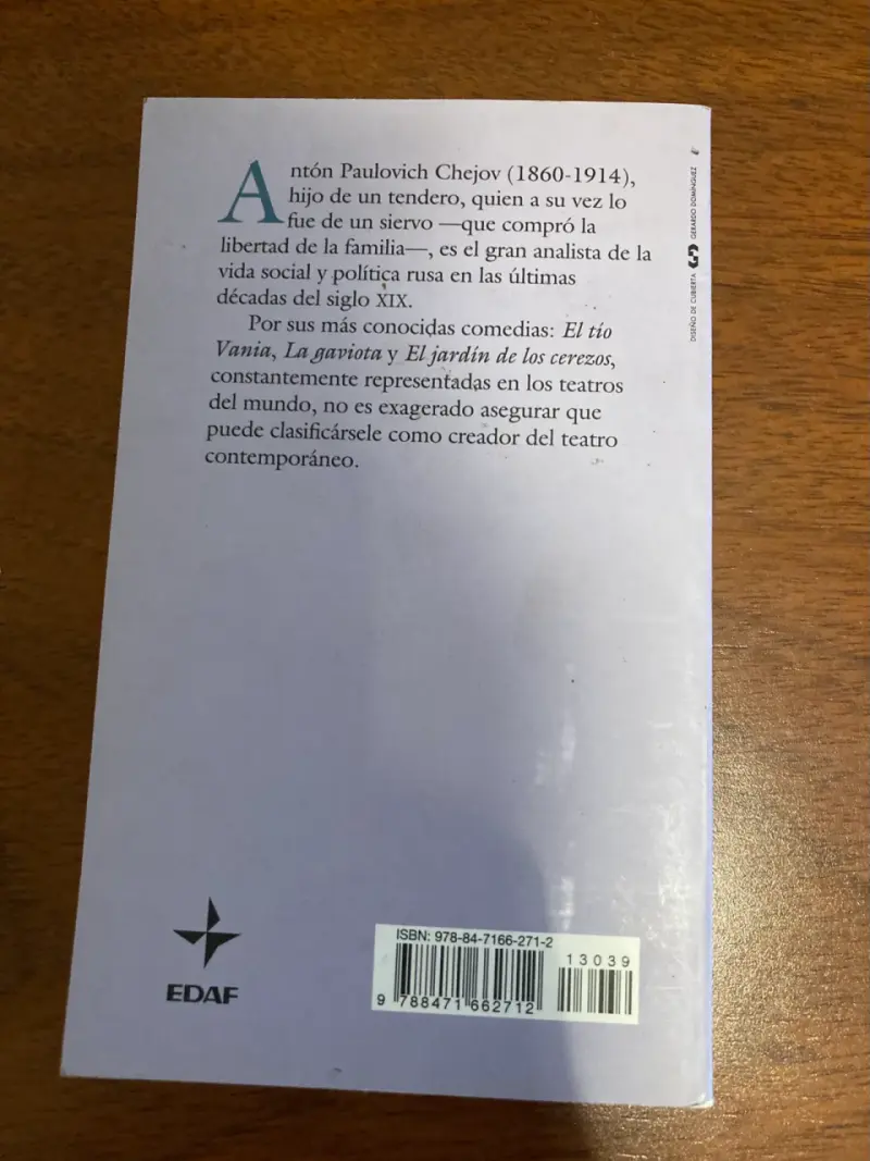 Libro El Tío Vania, La Gaviota y El Jardín de los Cerezos de Chejov - 2