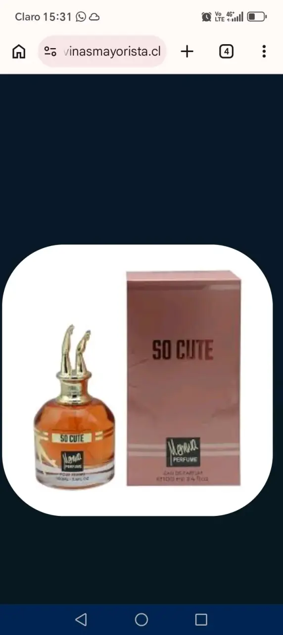 Perfume So Cute EDP 100 ml Memwa para mujer - 2