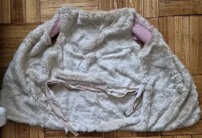 Chaleco de piel sintética para niña 16 años - miniatura 2