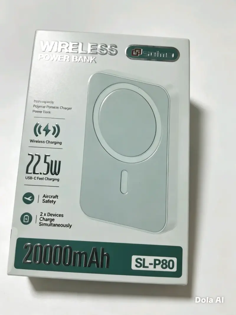 Power Bank Inalámbrico 20000mAh Solimo SL-P80 - 2