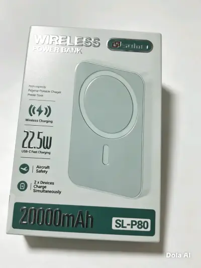 Power Bank Inalámbrico 20000mAh Solimo SL-P80 - miniatura 2
