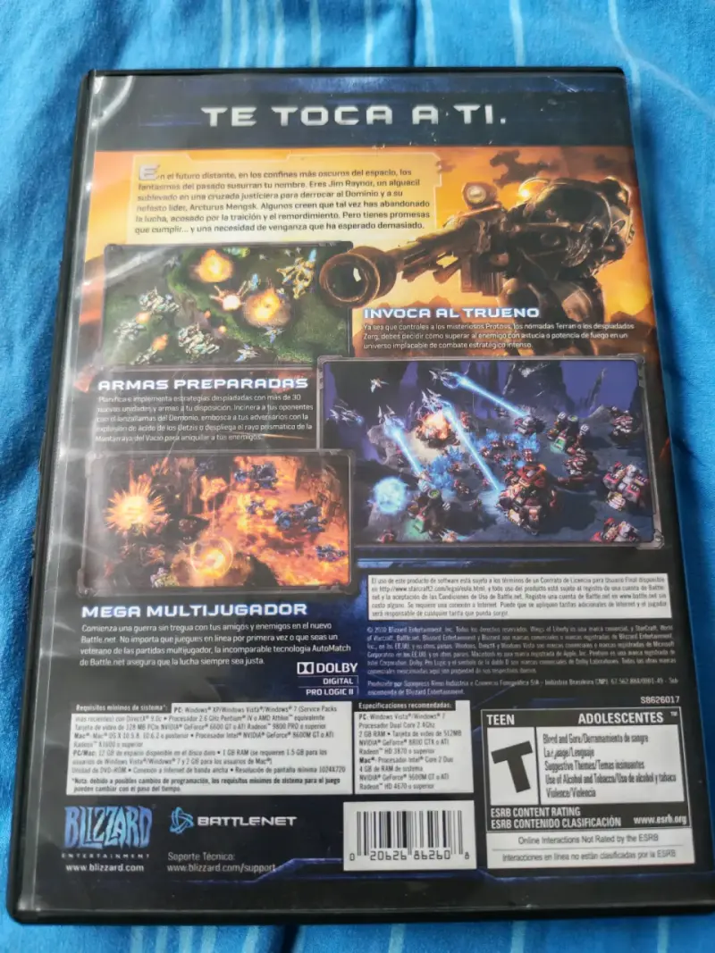 Juego PC StarCraft II: Wings of Liberty en español - 2