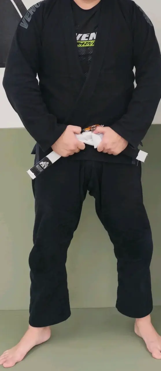 Kimono de Jiu-Jitsu Negro Venum A4