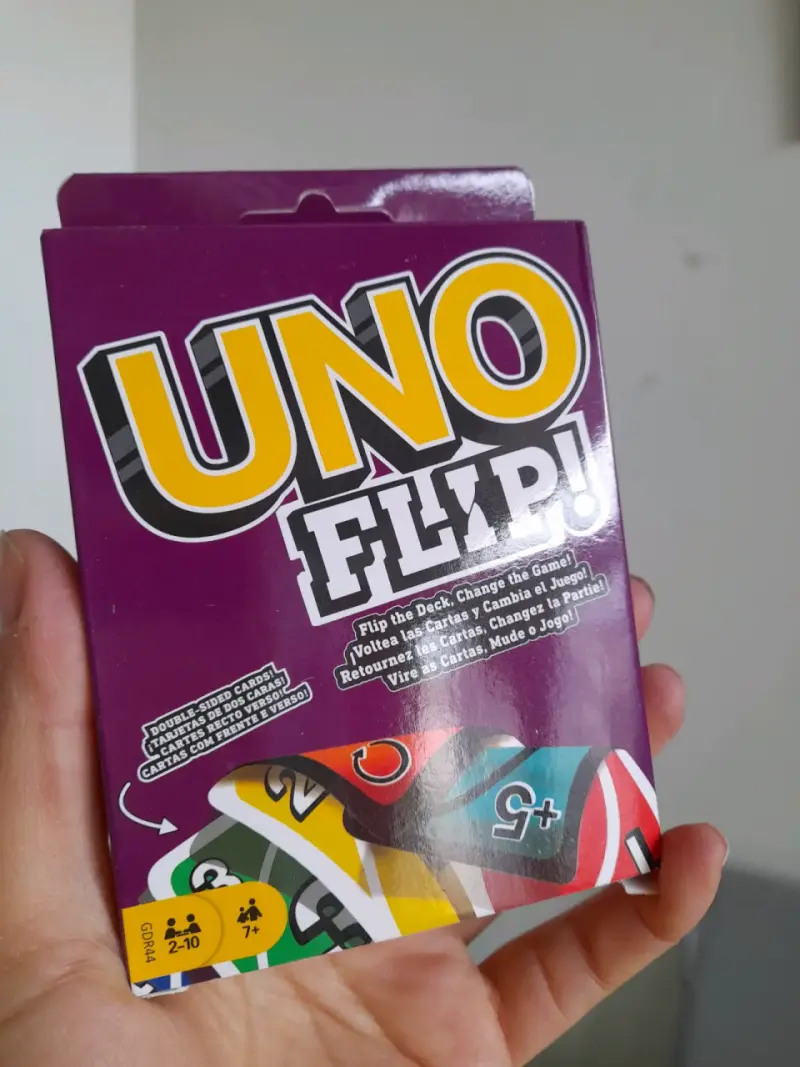Juego de Cartas UNO Flip para Niños y Adultos