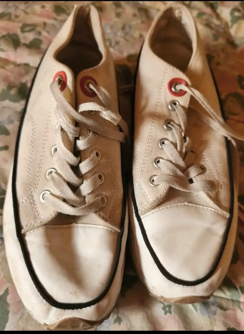Zapatillas de lona blancas unisex