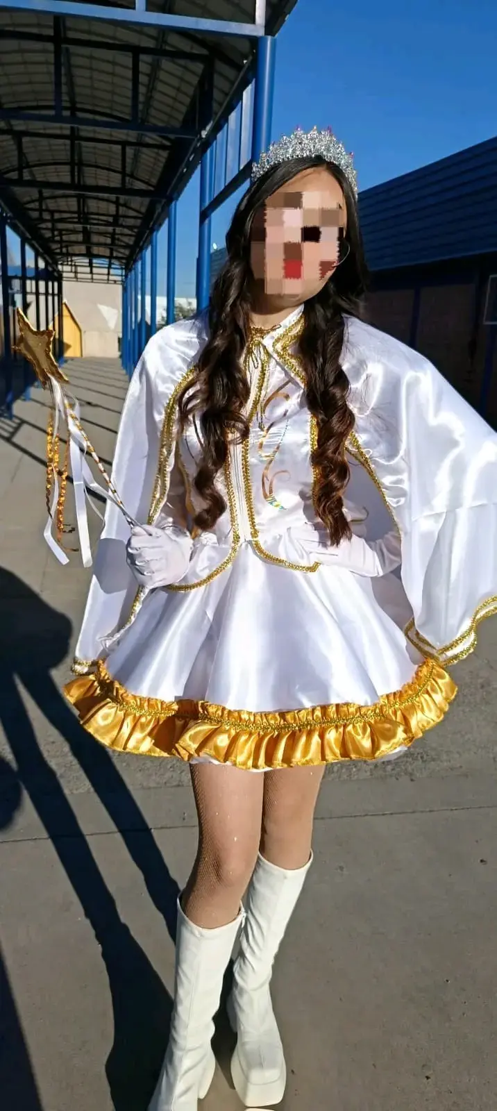 Traje de diablada Angel