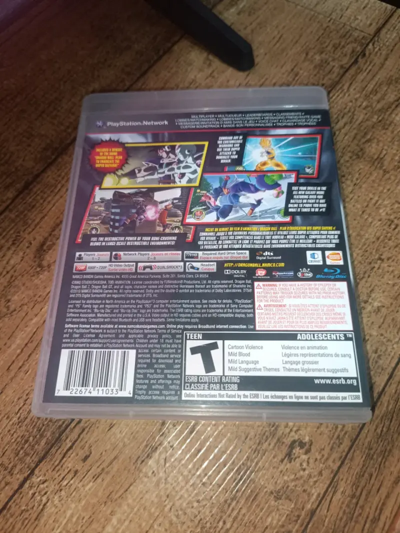 Dragon Ball Raging Blast 2 PS3 Usado - 2