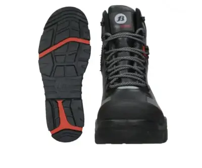 Botas de seguridad negras con detalles rojos - miniatura 2