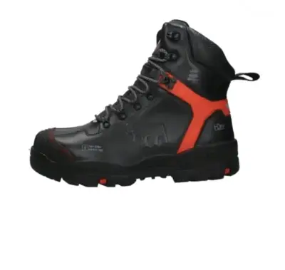 Botas de seguridad negras con detalles rojos - miniatura 4