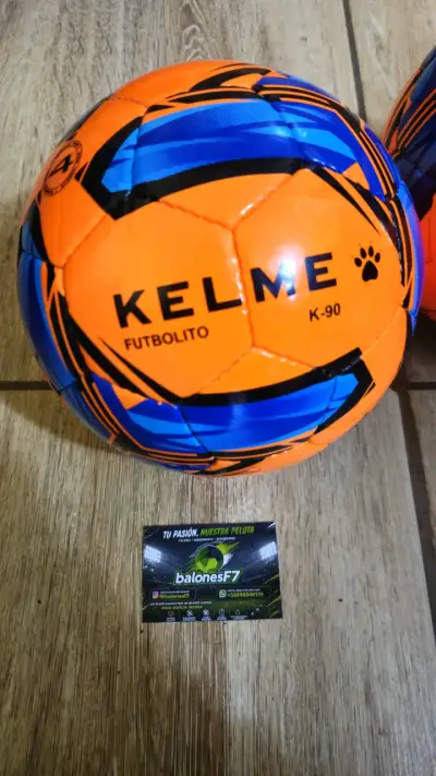 Balón de Futbolito Kelme K-90 Naranja y Azul - miniatura 2