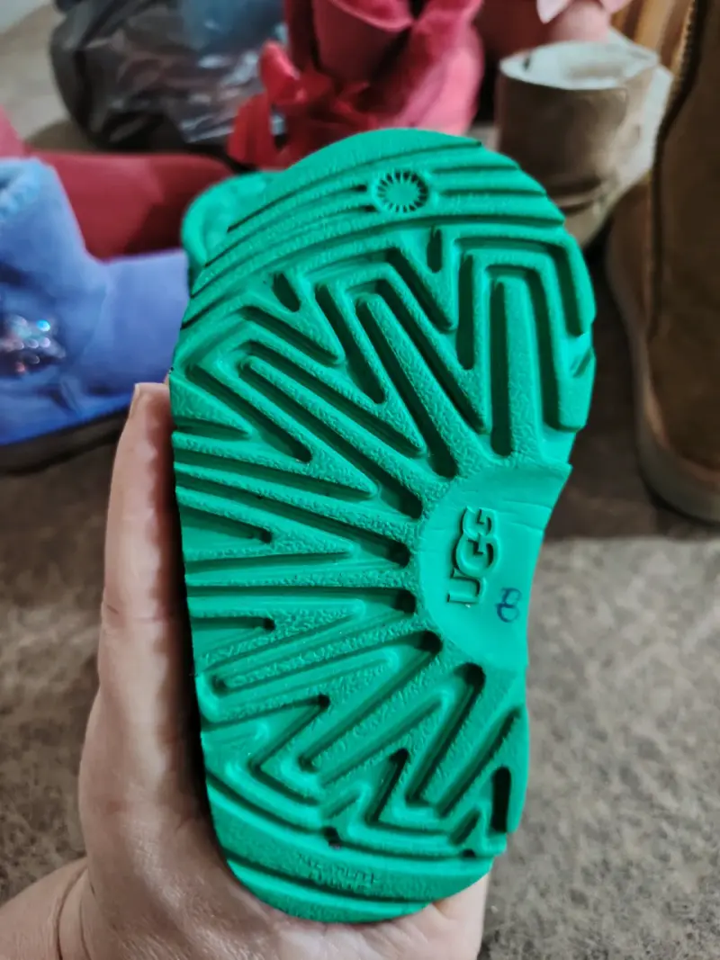 Botas de invierno verdes para niños UGG - 4