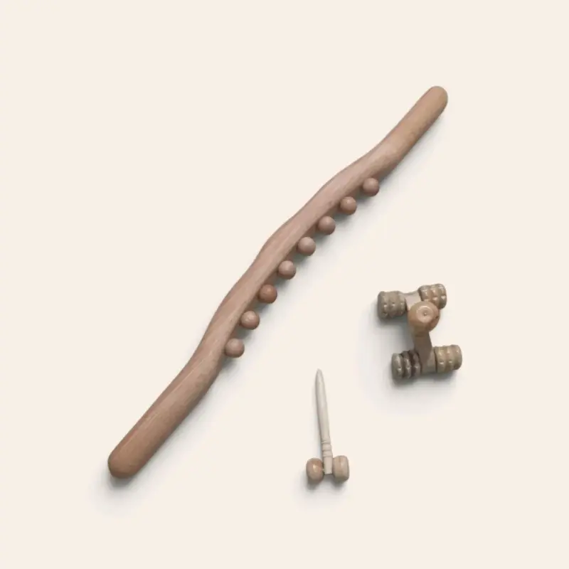 Set de Masajeadores de Madera para Relajación - 2