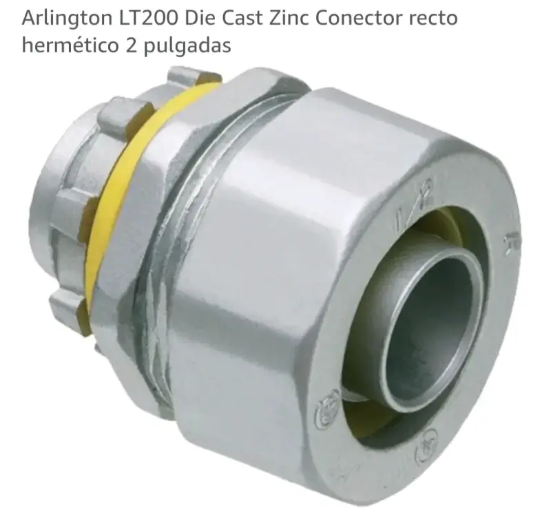 Conector recto hermético 2 pulgadas Arlington LT200 - 4