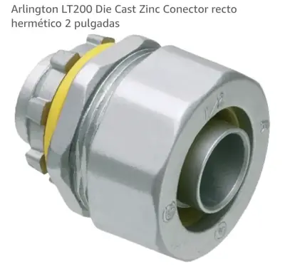 Conector recto hermético 2 pulgadas Arlington LT200 - miniatura 4