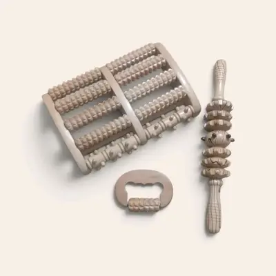 Set de Masajeadores de Madera para Relajación - miniatura 1