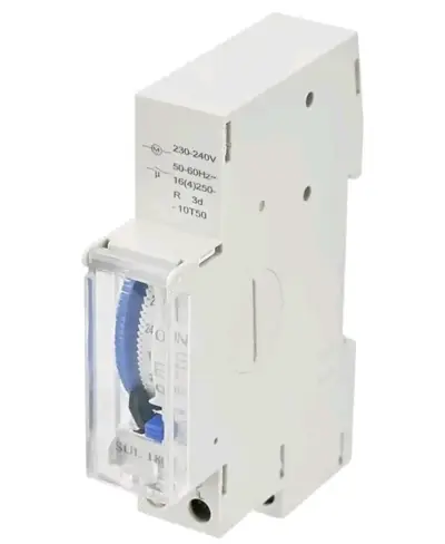 Interruptor horario analógico 220-240V - miniatura 6