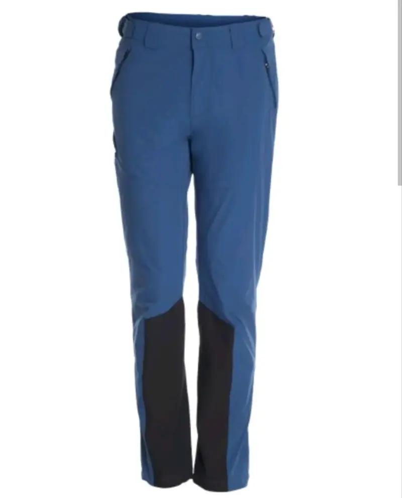 Pantalones de trekking para hombre en az ul y gris - 1