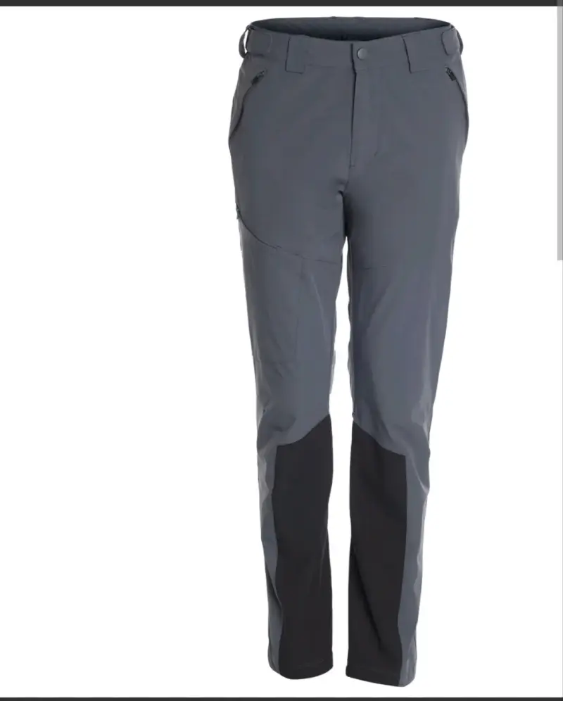 Pantalones de trekking para hombre en az ul y gris - 2