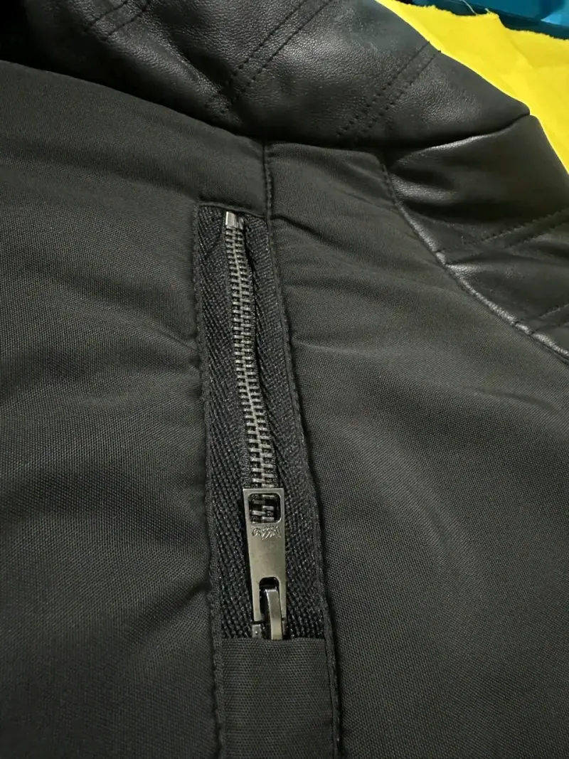 Chaqueta  Mossimo Cuero hombre - 4