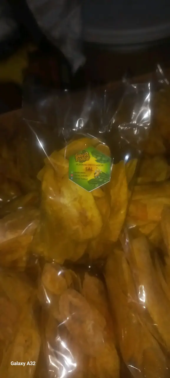 Chips de plátano frito sabor sal Gabriel Tostón - 4