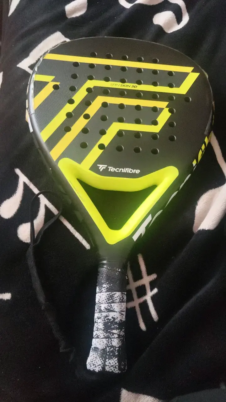 Pala de pádel Tecnifibre Bullit 355 amarilla - 1